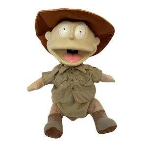Rugrats Talking Safari Tommy Pickles 16" 1998 Mattel Doll Plush  Works